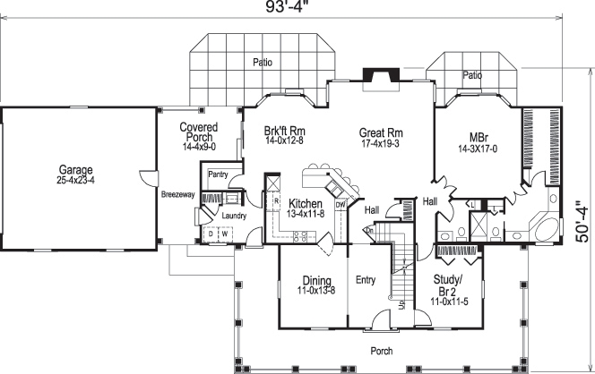 Floor Plan Main Level