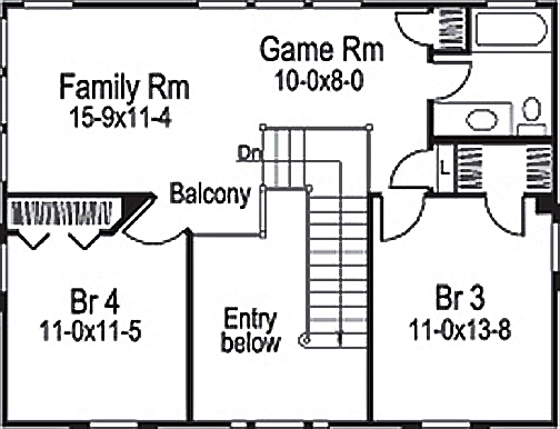 Floor Plan Upper Level
