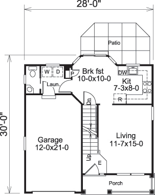 Floor Plan Main Level