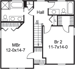 Floor Plan Upper Level