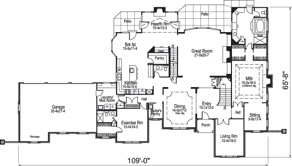 Floor Plan Main Level