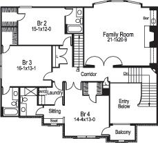 Floor Plan Upper Level