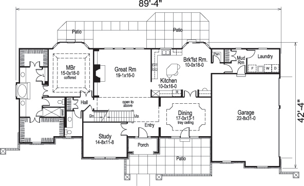Floor Plan Main Level