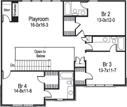Floor Plan Upper Level