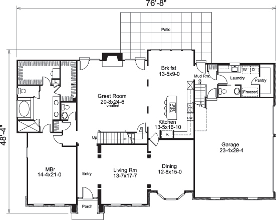 Floor Plan Main Level