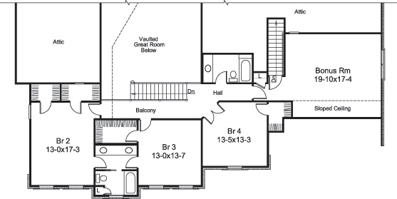 Floor Plan Upper Level