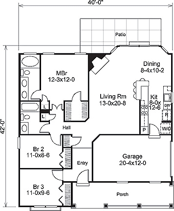 Floor Plan Main Level