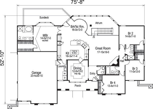 Floor Plan Main Level