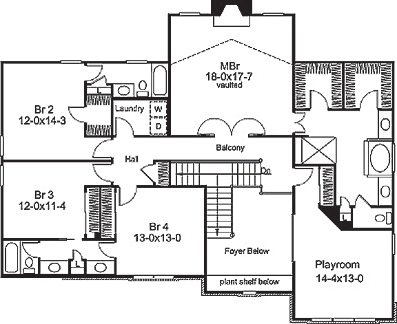 Floor Plan Upper Level
