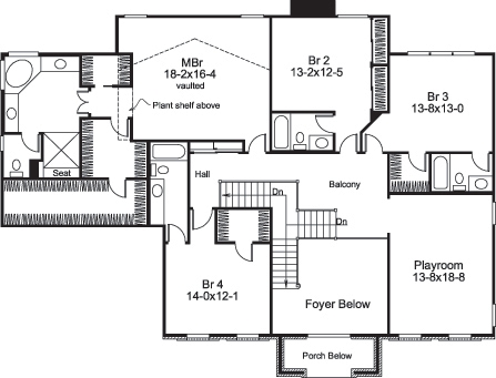 Floor Plan Upper Level