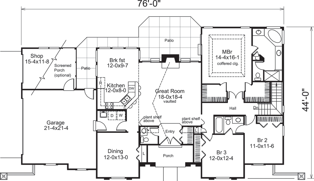 Floor Plan Main Level