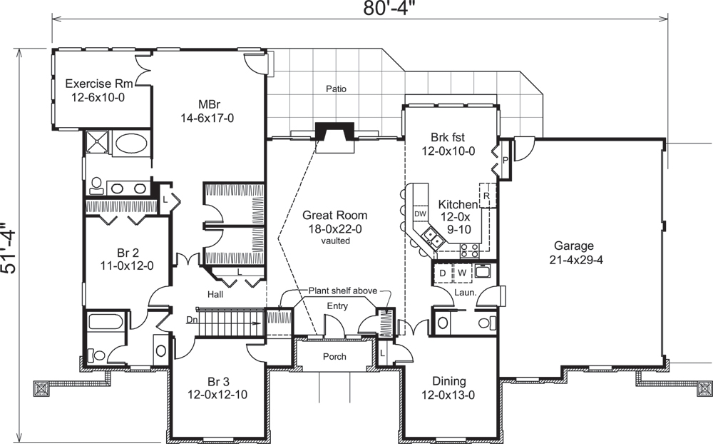 Floor Plan Main Level