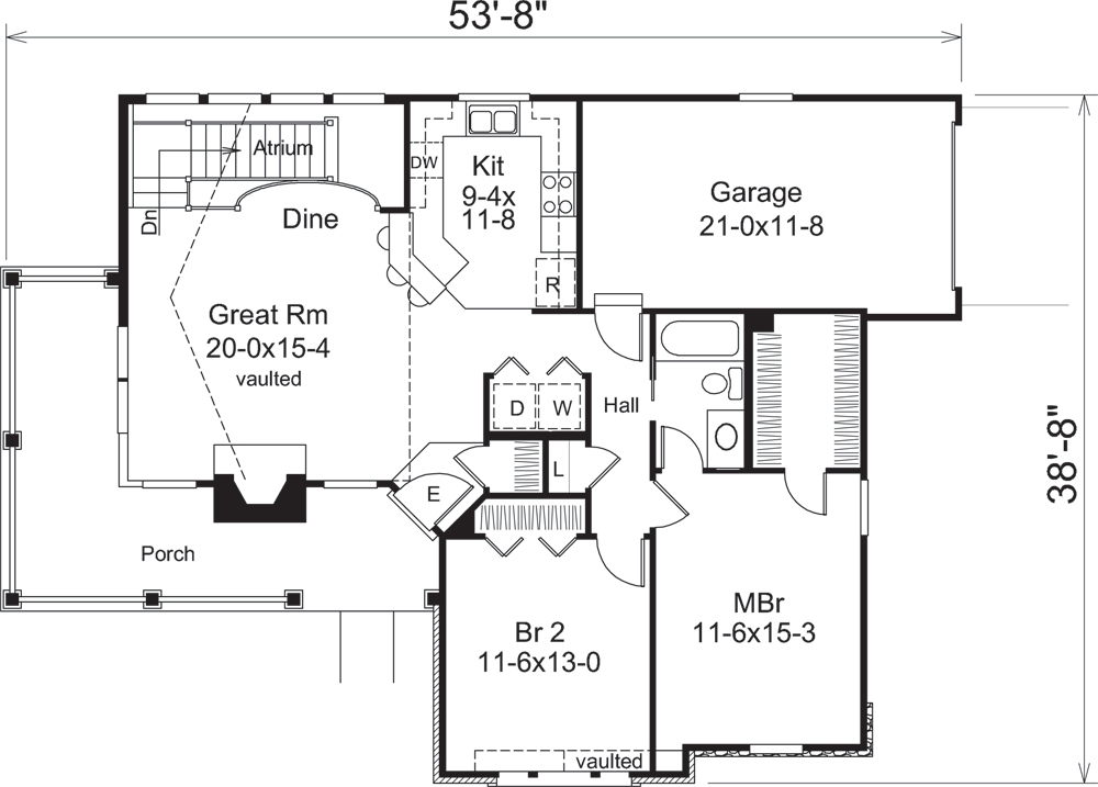 Floor Plan Main Level