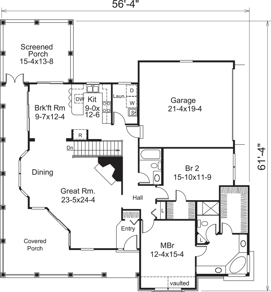 Floor Plan Main Level