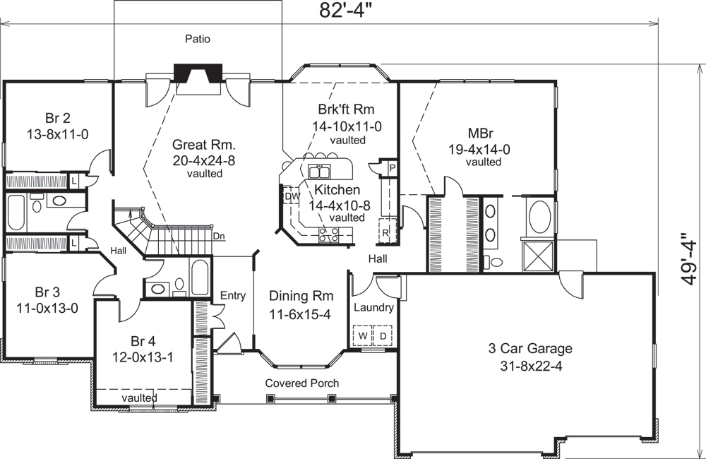 Floor Plan Main Level