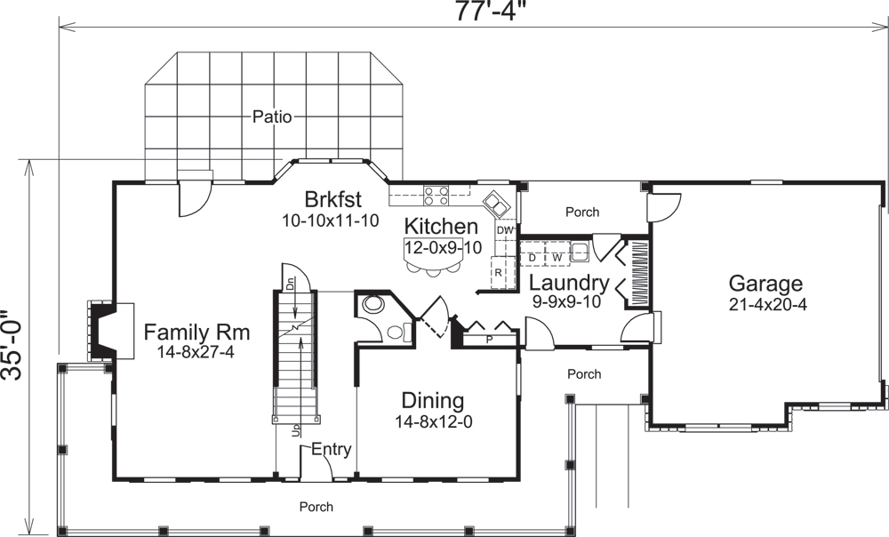 Floor Plan Main Level