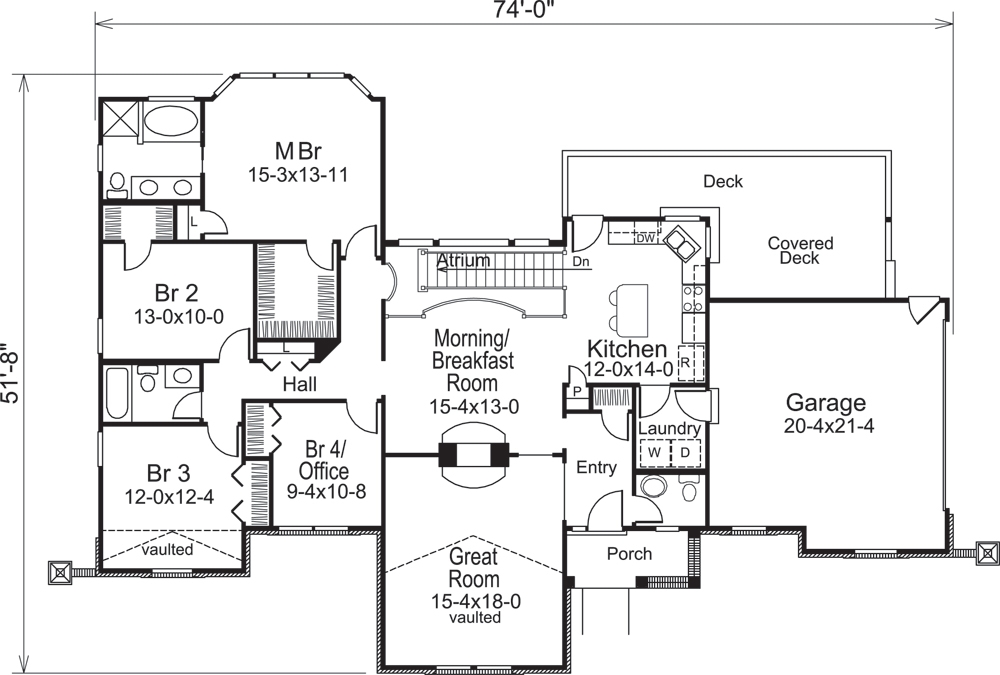 Floor Plan Main Level