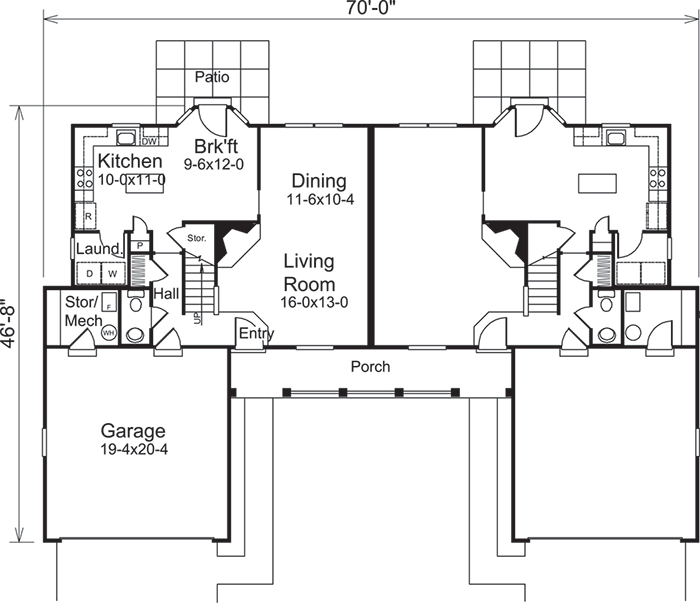 Floor Plan Main Level