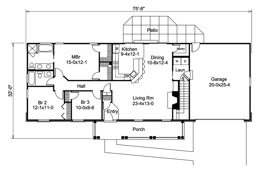 Floor Plan Main Level