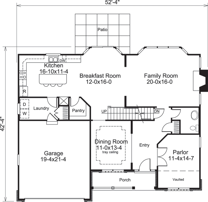 Floor Plan Main Level