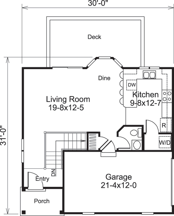 Floor Plan Main Level