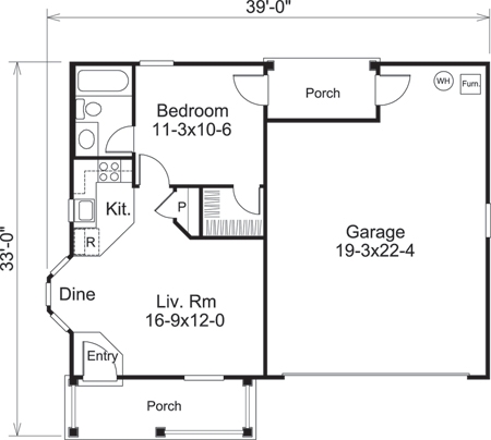 Floor Plan Main Level
