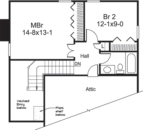 Floor Plan Upper Level