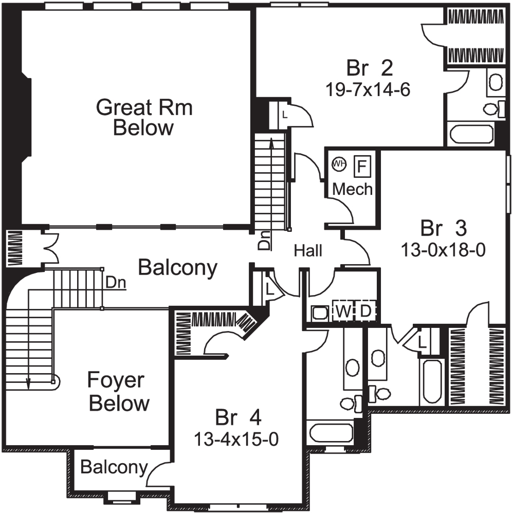 Floor Plan Upper Level