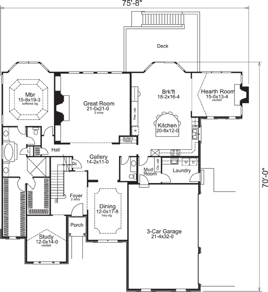 Floor Plan Main Level