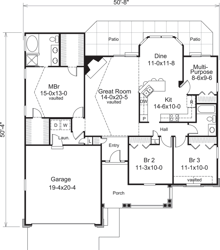 Floor Plan Main Level
