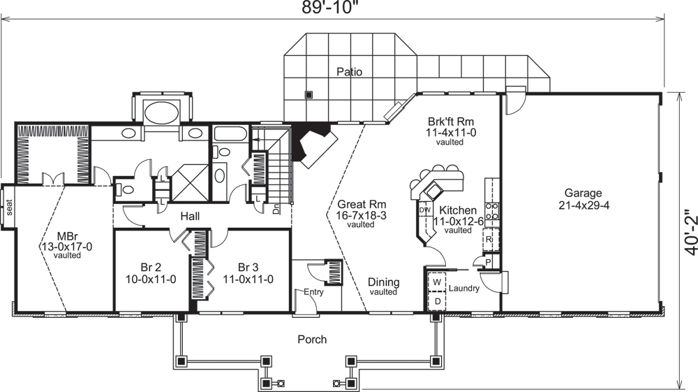 Floor Plan Main Level