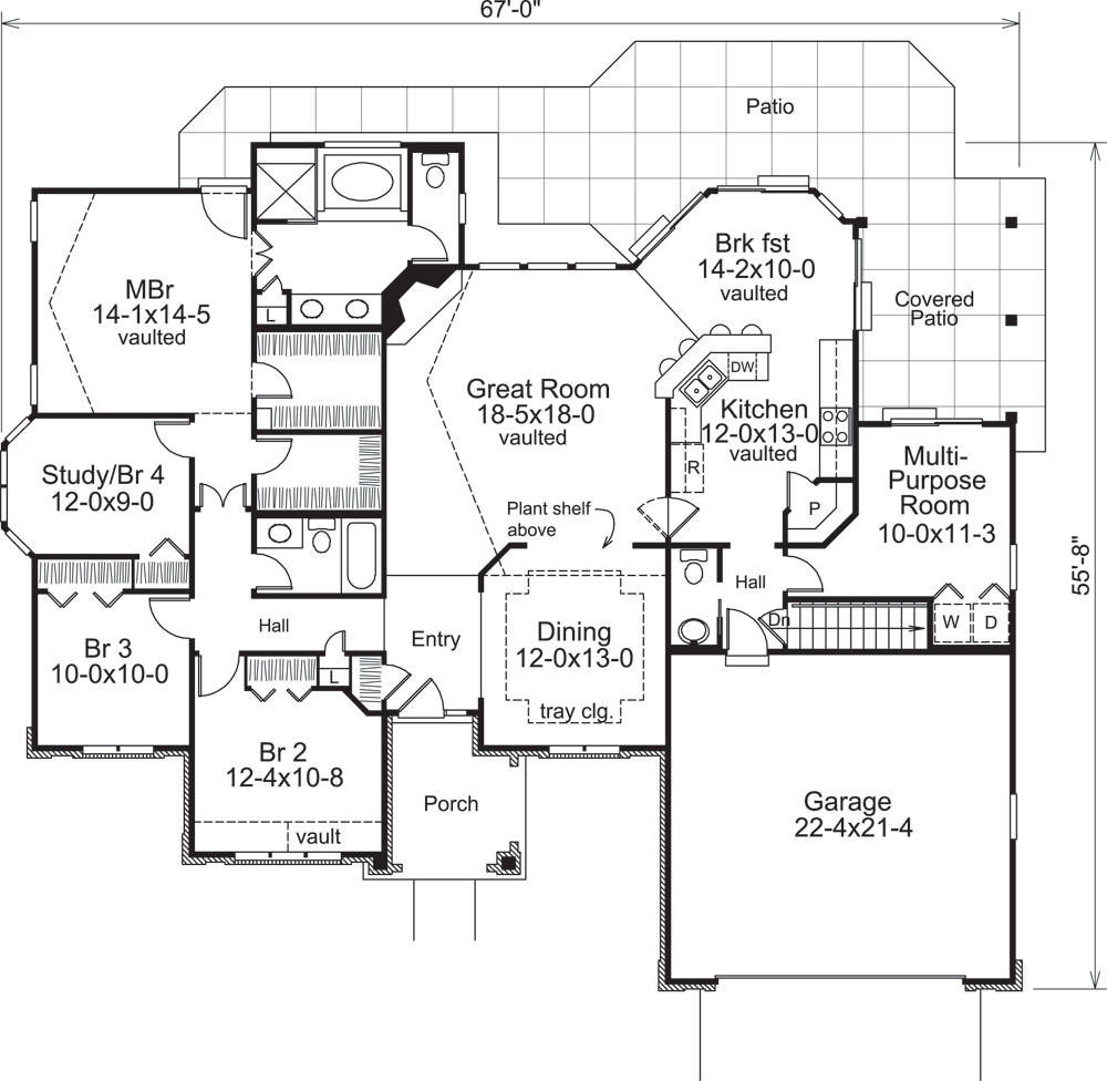 Floor Plan Main Level