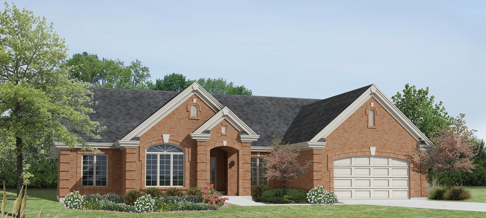4-Bedroom, 2154 Sq Ft Traditional House Plan - 138-1220 - Front Exterior