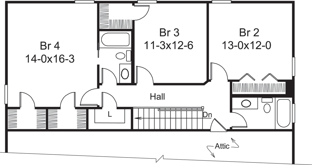 Floor Plan Upper Level