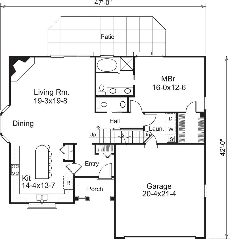 Floor Plan Main Level