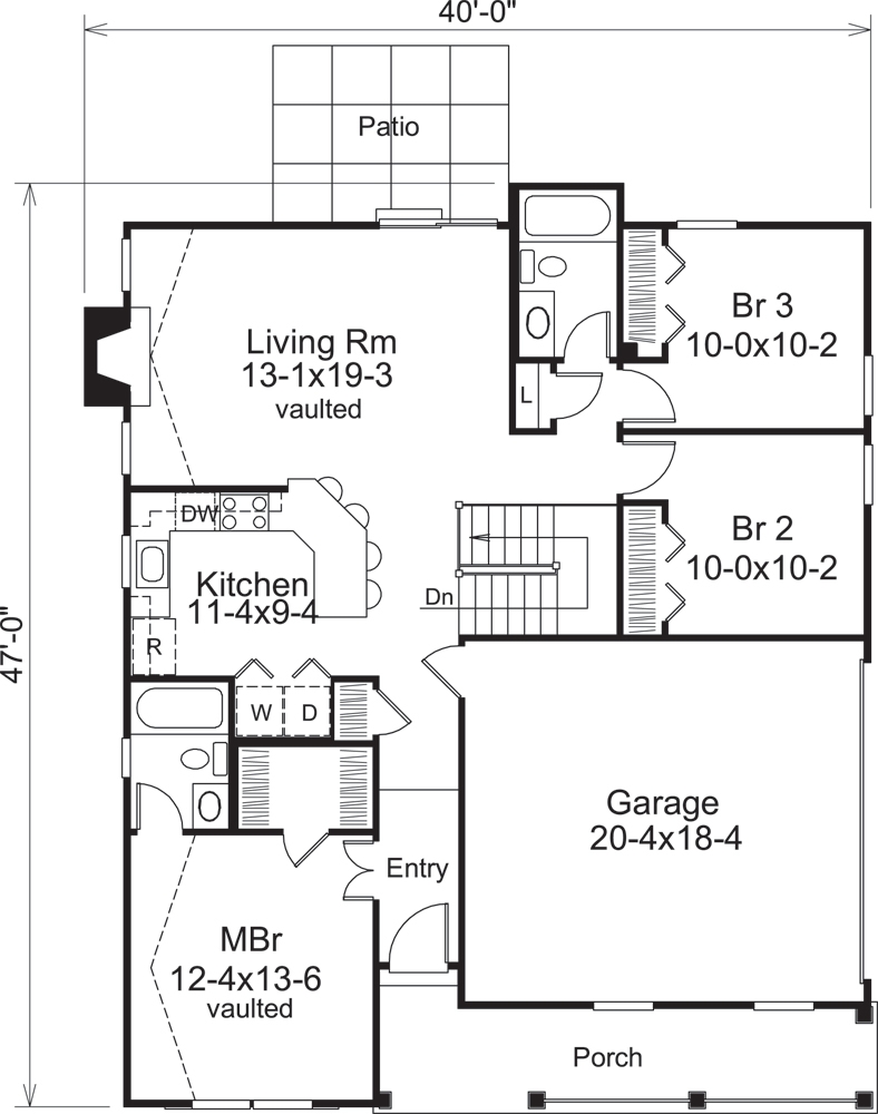 Floor Plan Main Level