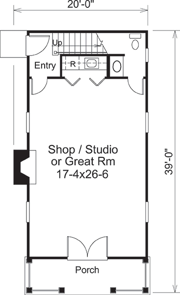 Floor Plan Main Level