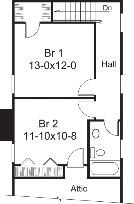 Floor Plan Upper Level