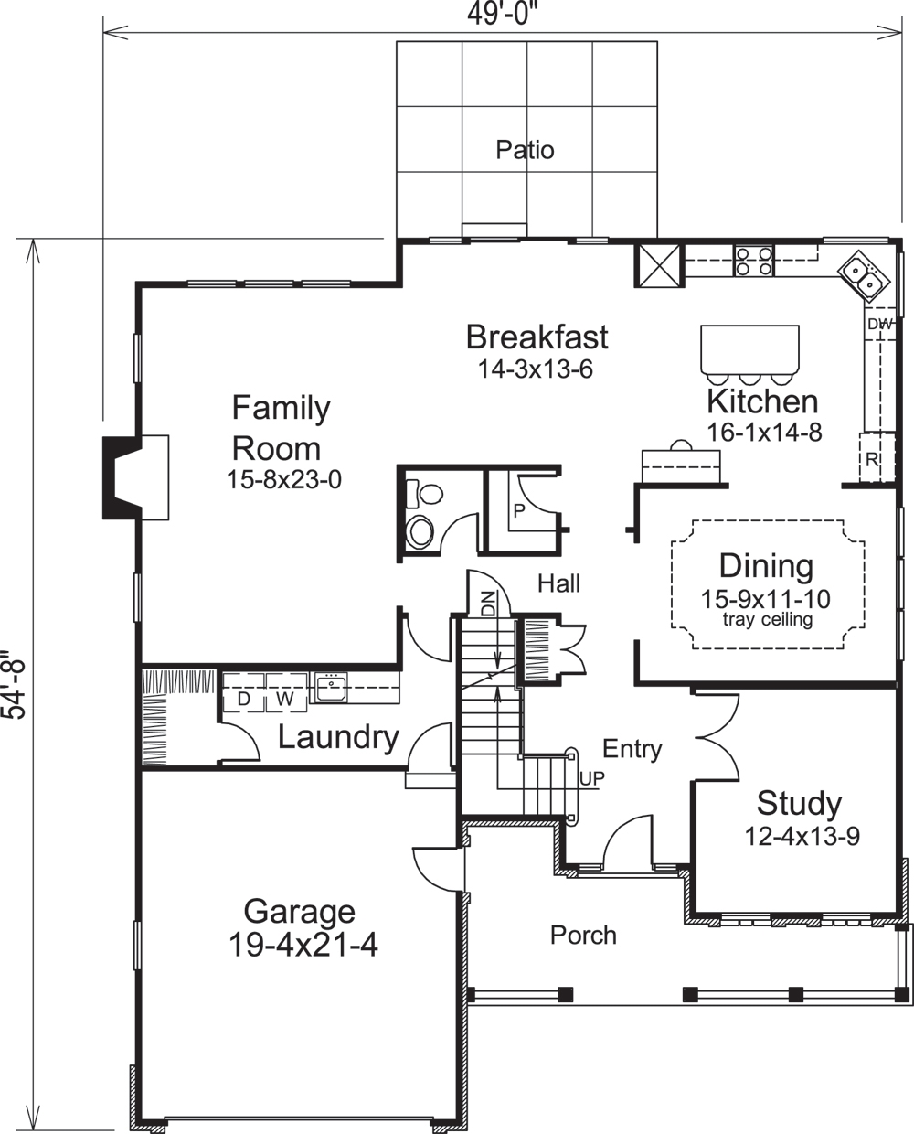 Floor Plan Main Level