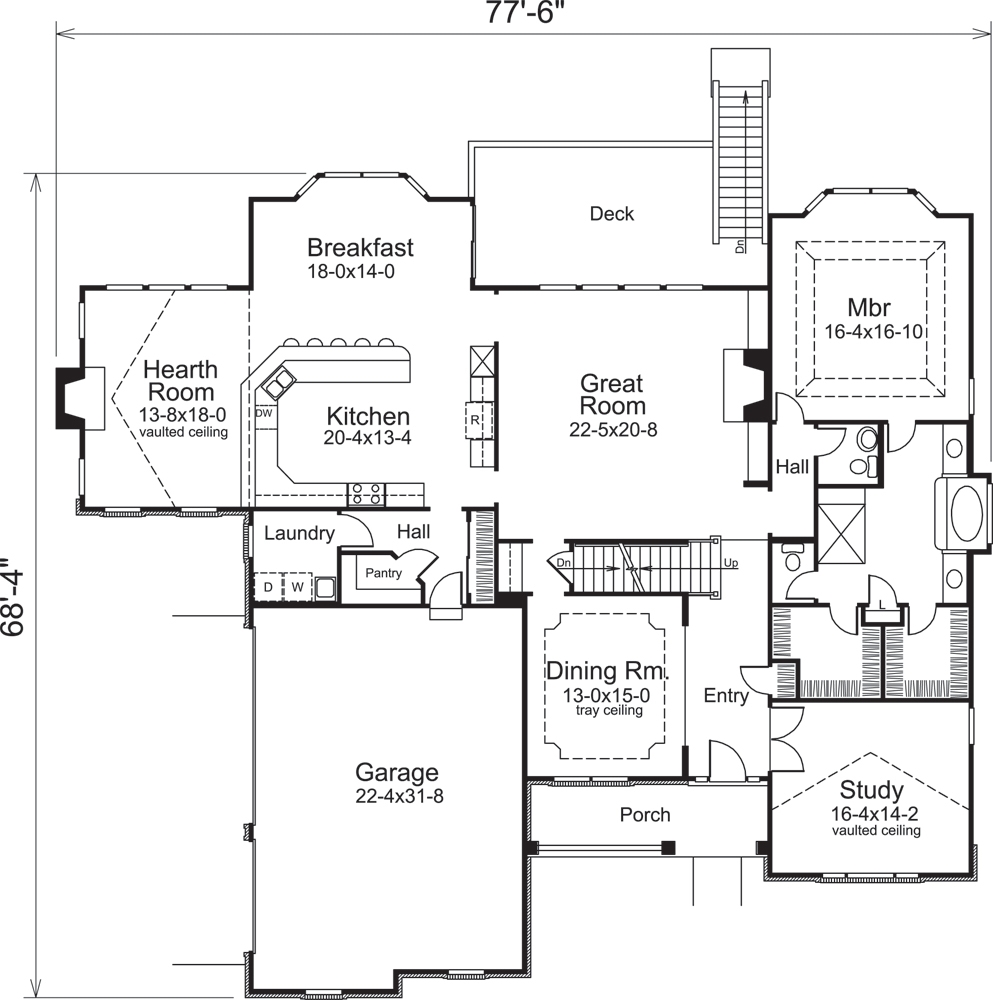 Floor Plan Main Level