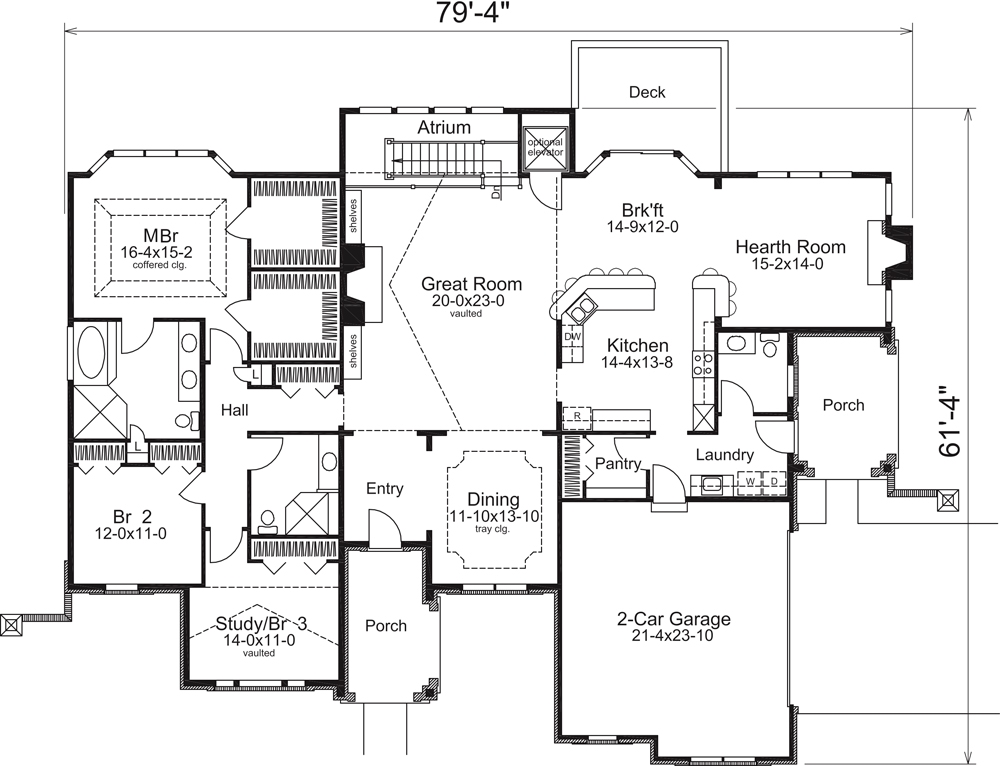 Floor Plan Main Level