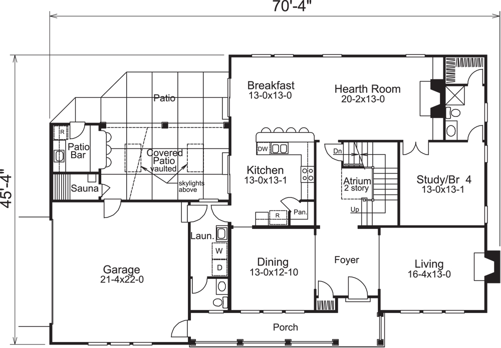 Floor Plan Main Level