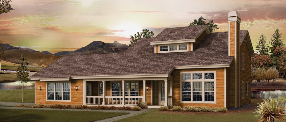 4-Bedroom, 2873 Sq Ft Country House Plan - 138-1240 - Front Exterior