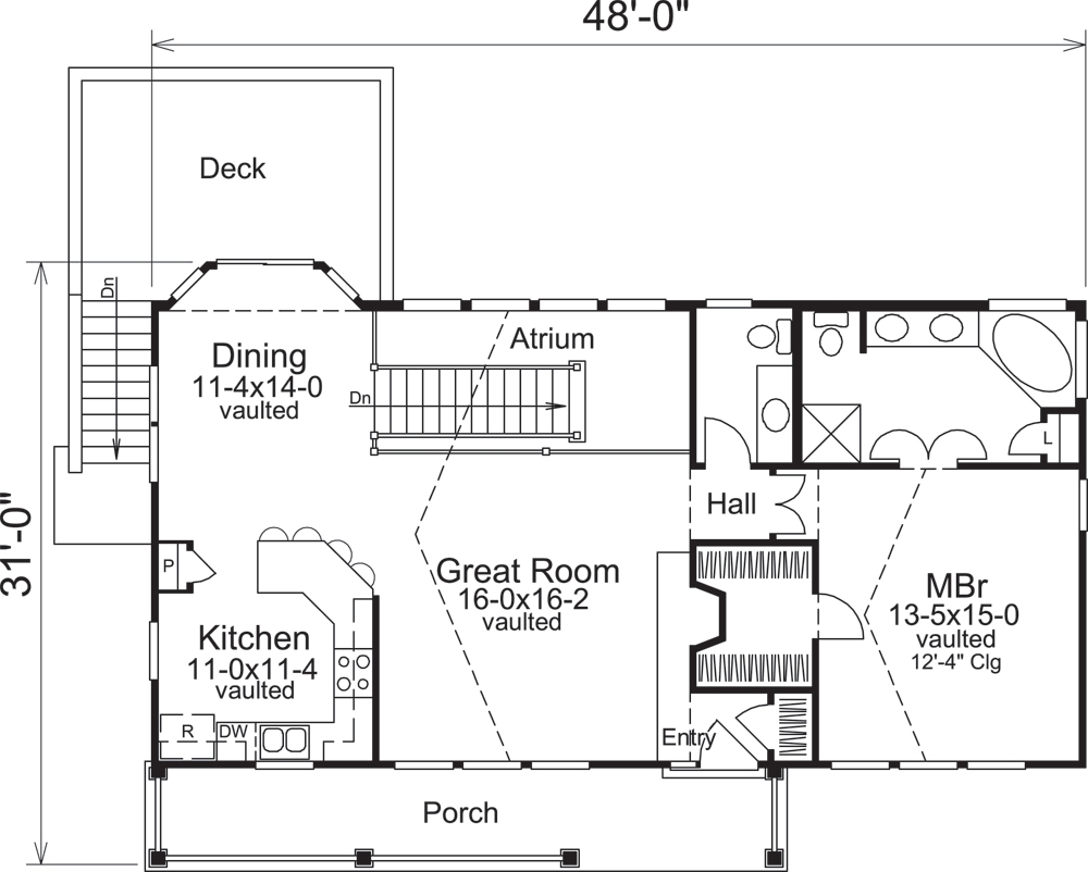 Floor Plan Main Level