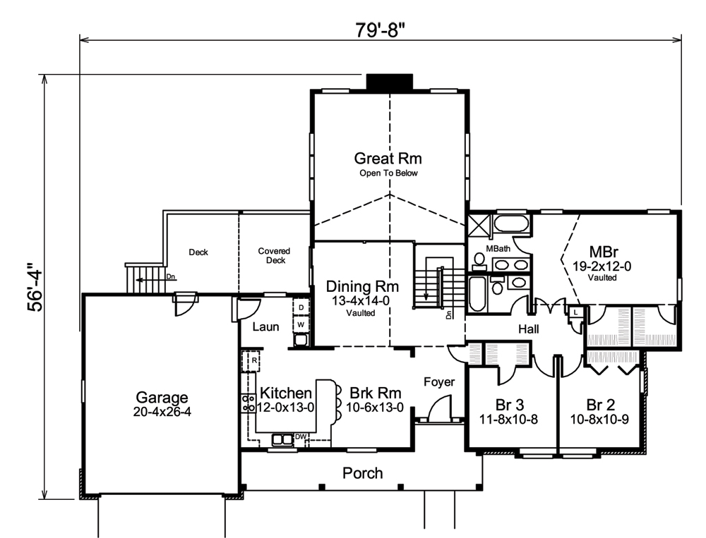 Floor Plan Main Level