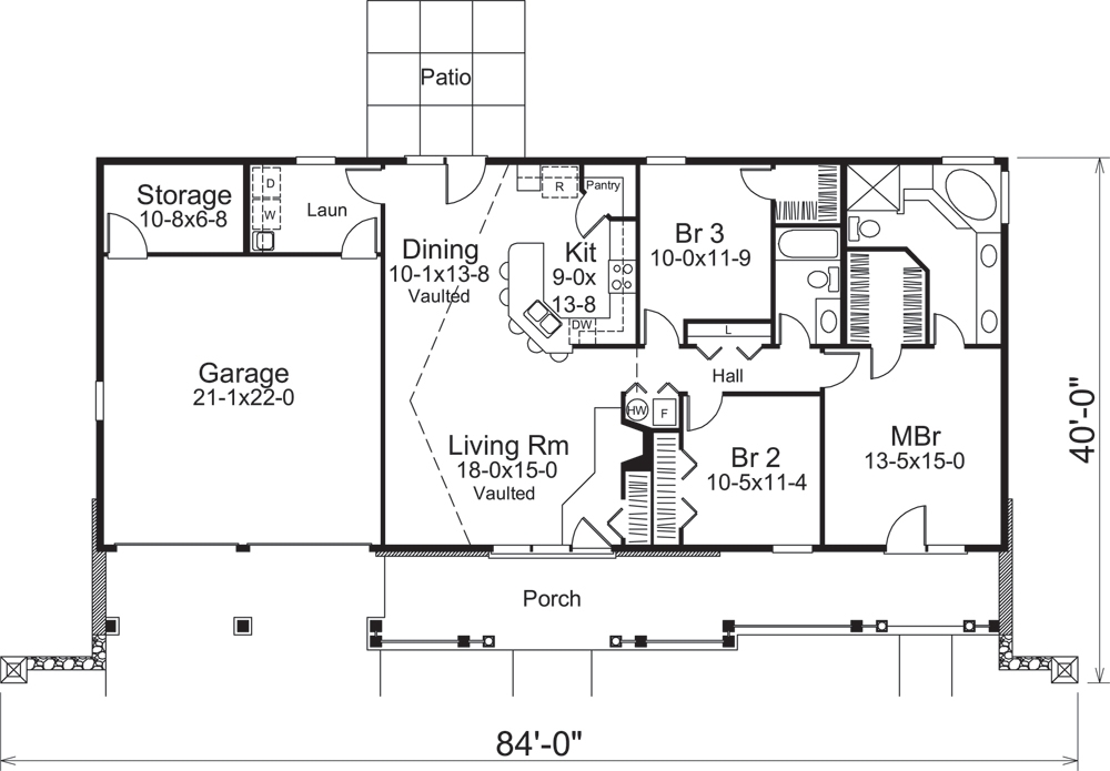 Floor Plan Main Level