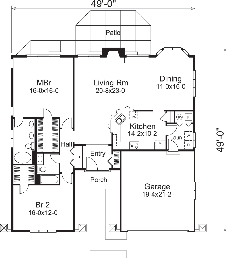 Floor Plan Main Level