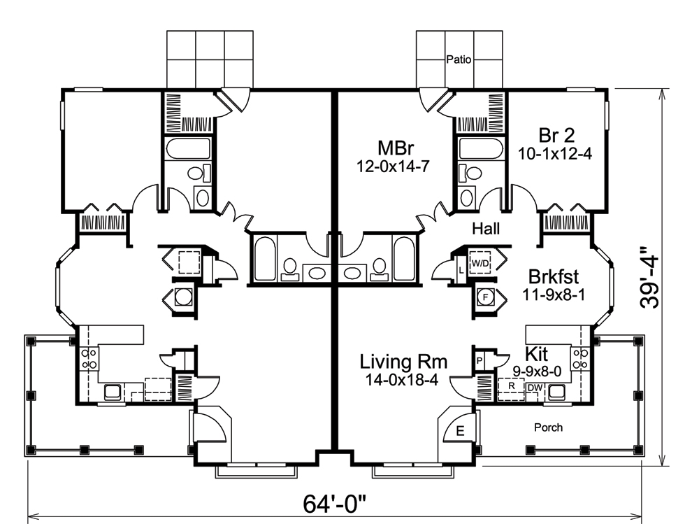 Floor Plan Main Level