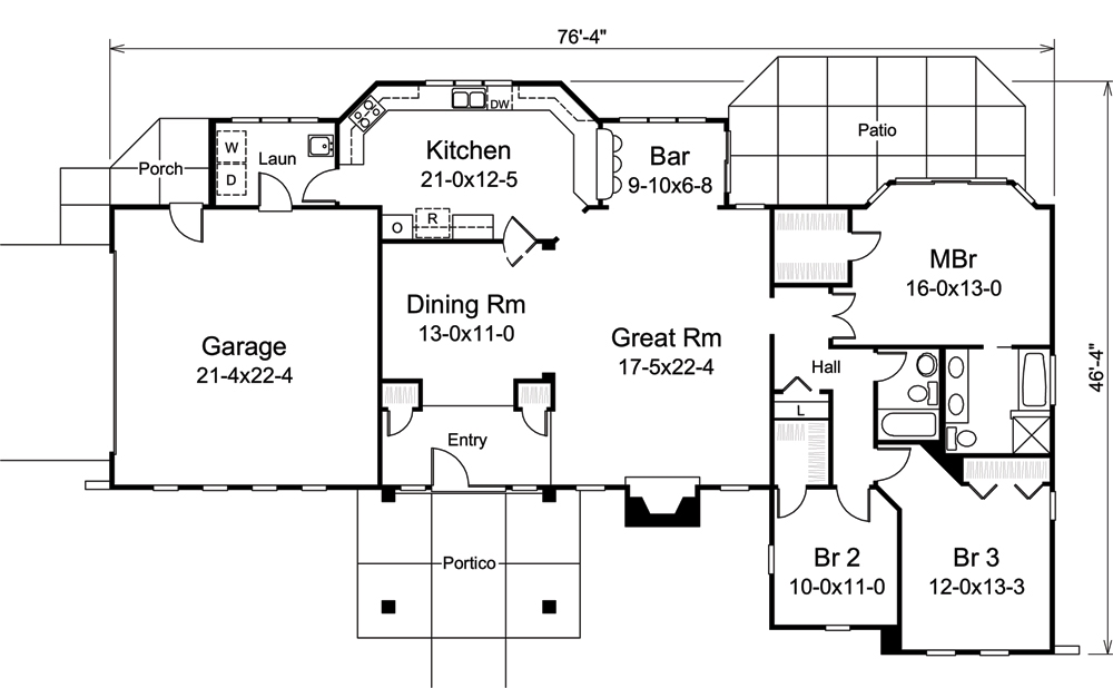 Floor Plan Main Level