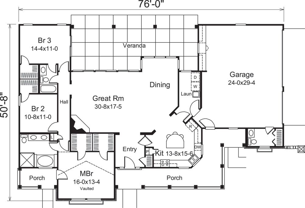 Floor Plan Main Level